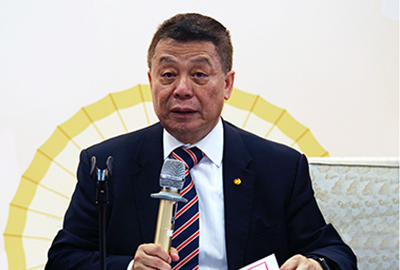 「世客会」联席主席、香港梅州联会咨议会主席林光如凤