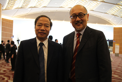 司徒杰先生和越南工商部副部长阮南海阁下。