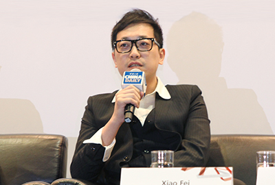 北京向上影业集团董事长兼CEO肖飞先生发表感受